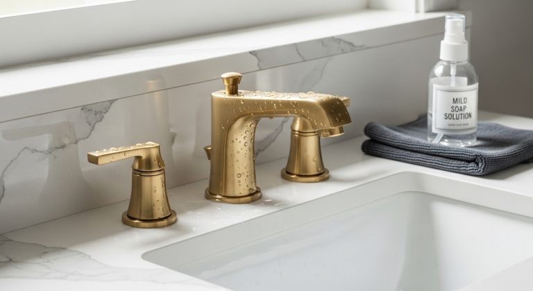 Brushed Gold Faucet Cleaning: The Complete Care Guide to Protect Your Finish