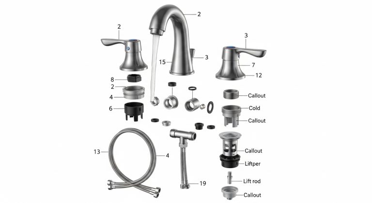 What Does a Bathroom Faucet Diagram Actually Show, and How Do I Use One to Pick or Fix My Faucet?