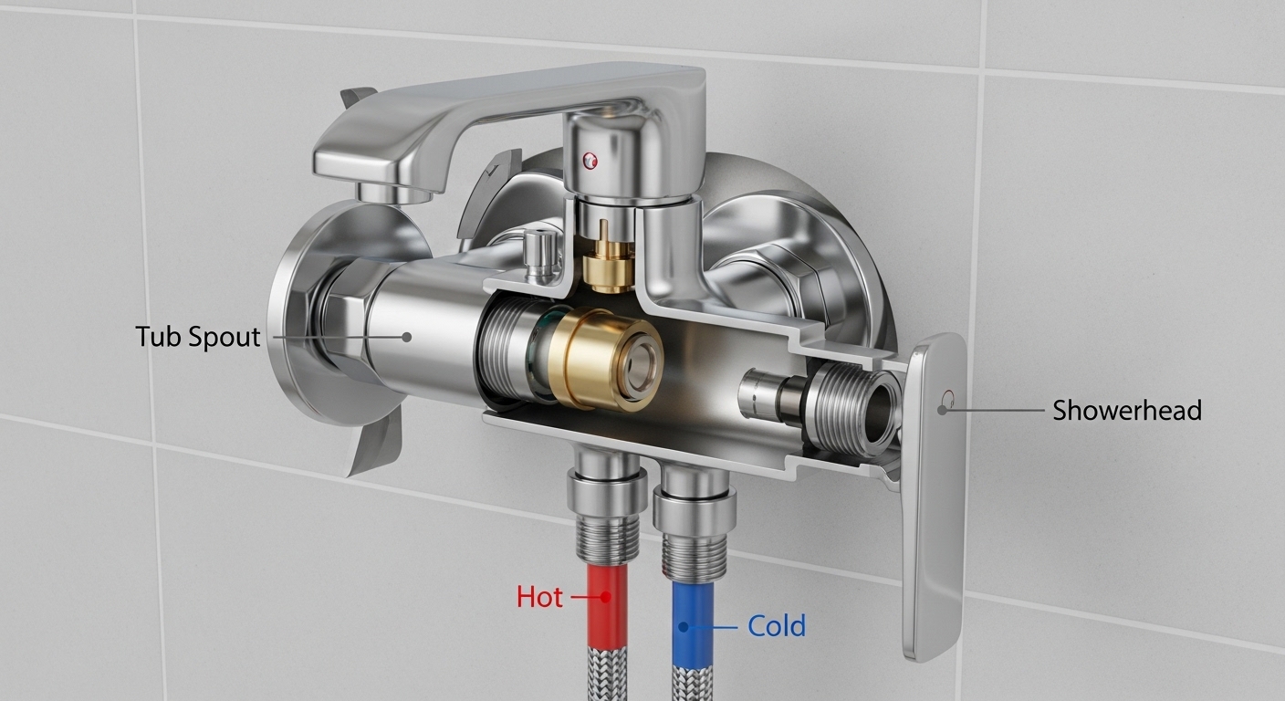 bathtub faucet valve cartridge