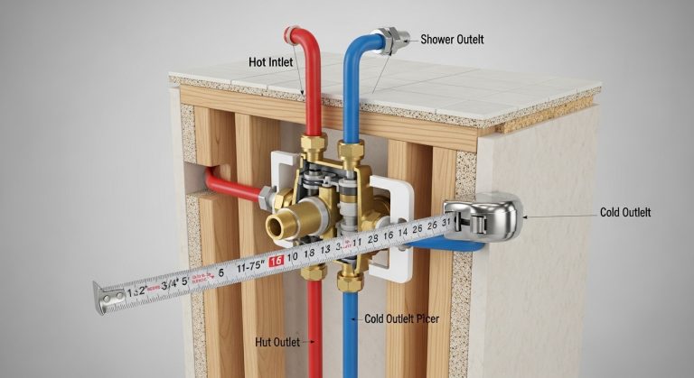What Is the Correct Moen Shower Valve Rough In Depth and How Do I Install It Right?