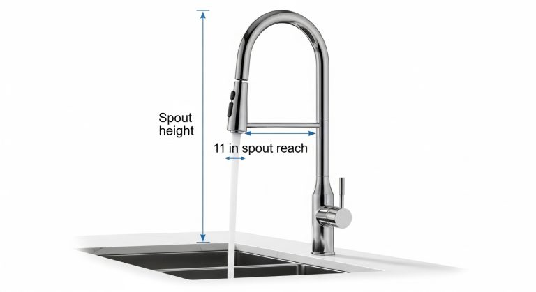 What Does an 11 Spout Reach Kitchen Faucet Mean, and Is It the Right Size for My Sink?