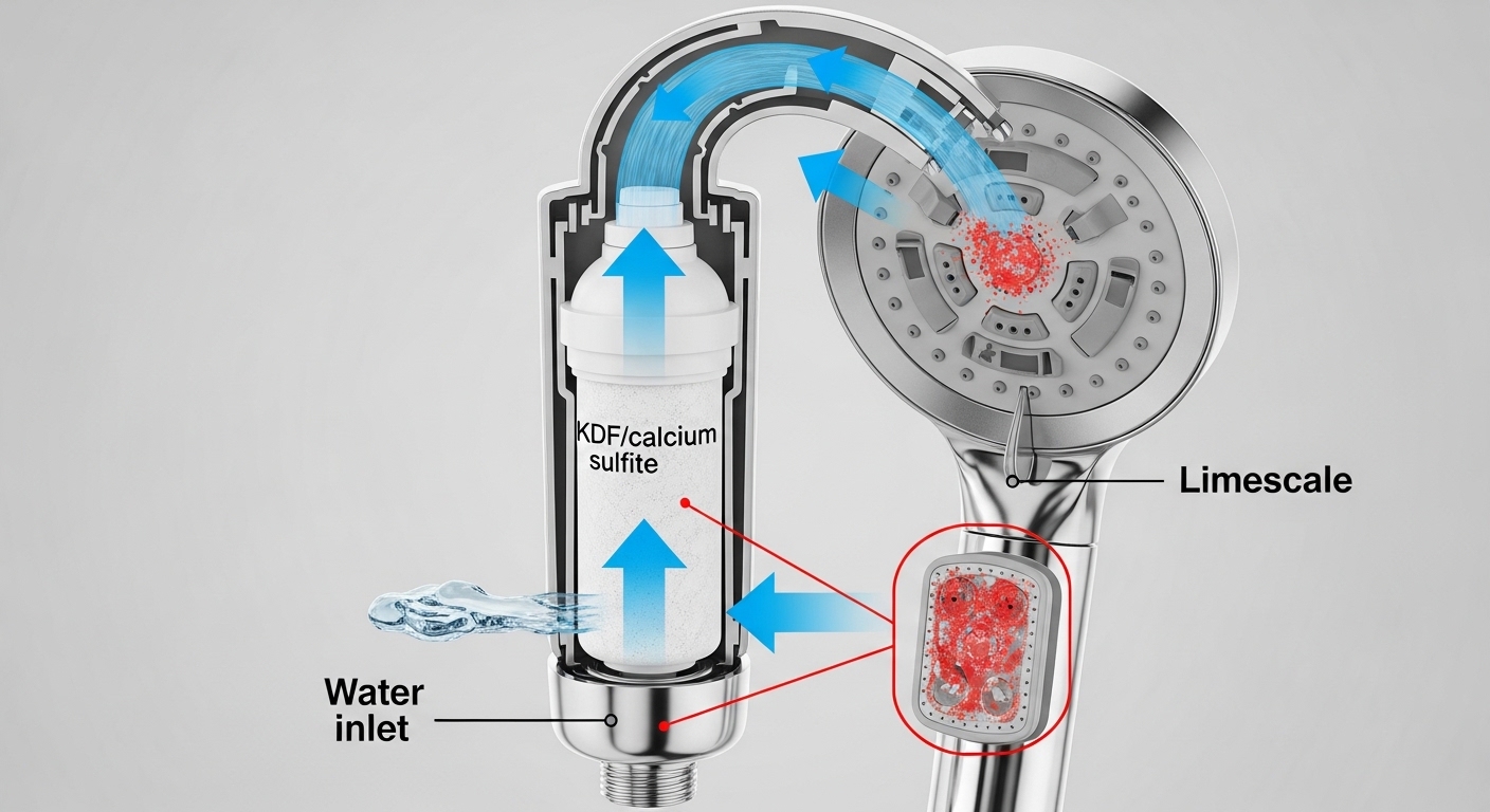 hello klean shower head low pressure