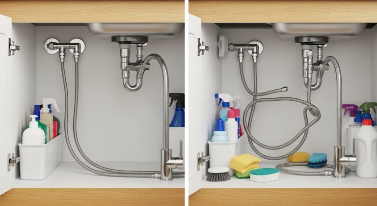 Can Faucet Supply Lines Be Too Long, or Does the Extra Length Not Matter?