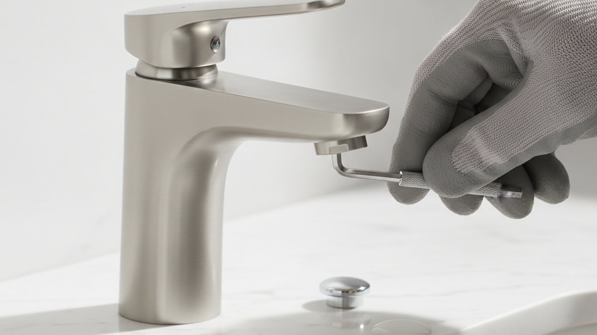 how to change faucet handle