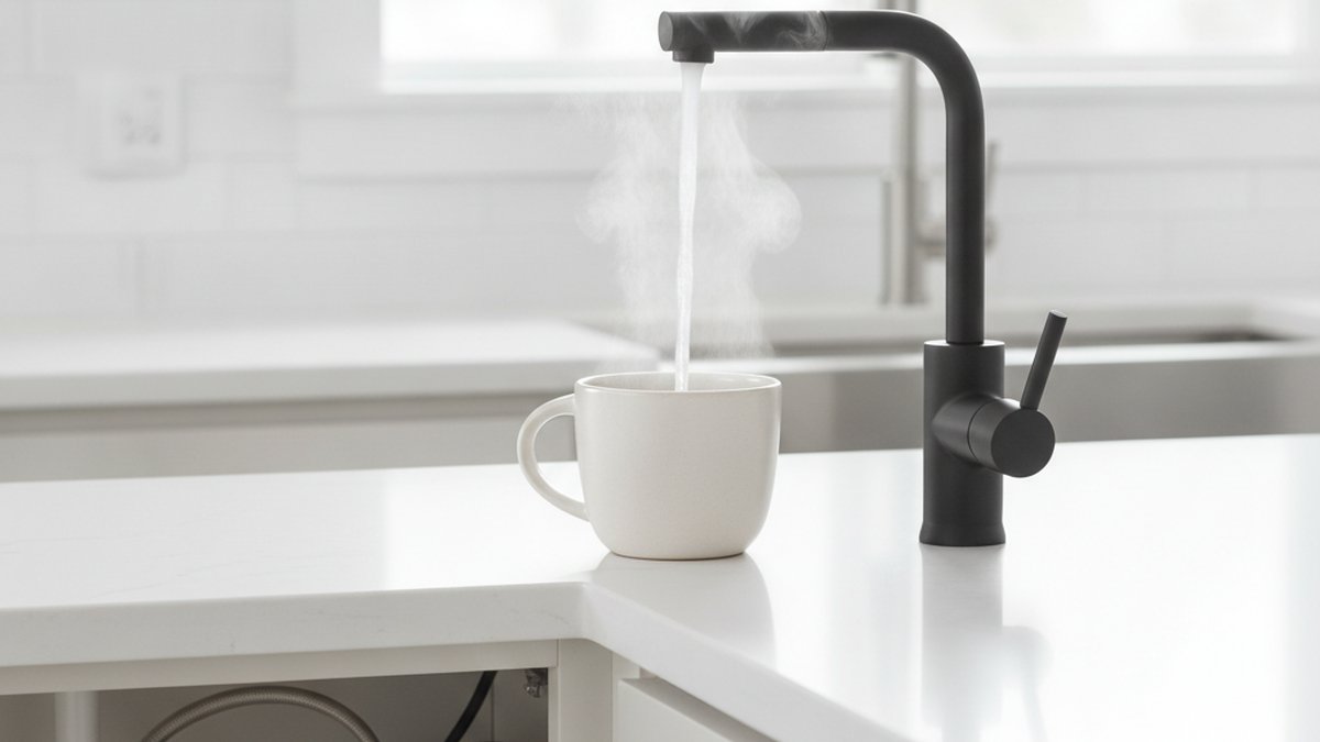 insinkerator matte black faucet
