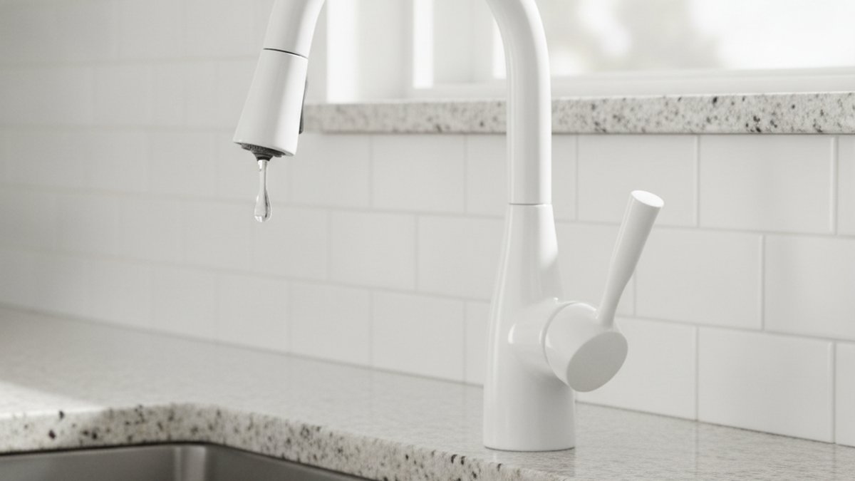 white moen kitchen faucet repair